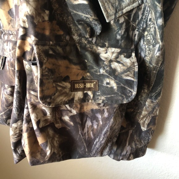 Gamehide 3-in-1 insulated Multi Pocket Hunting Jacket Hush Hide Mens Size XL GUC - Picture 3 of 9